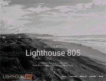 Tablet Screenshot of lighthouse805.com